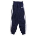 adidas 90年代 万国旗タグ ナイロン トラックパンツ ジャージ XL ネイビー 3ストライプ 裾ジップ スリット