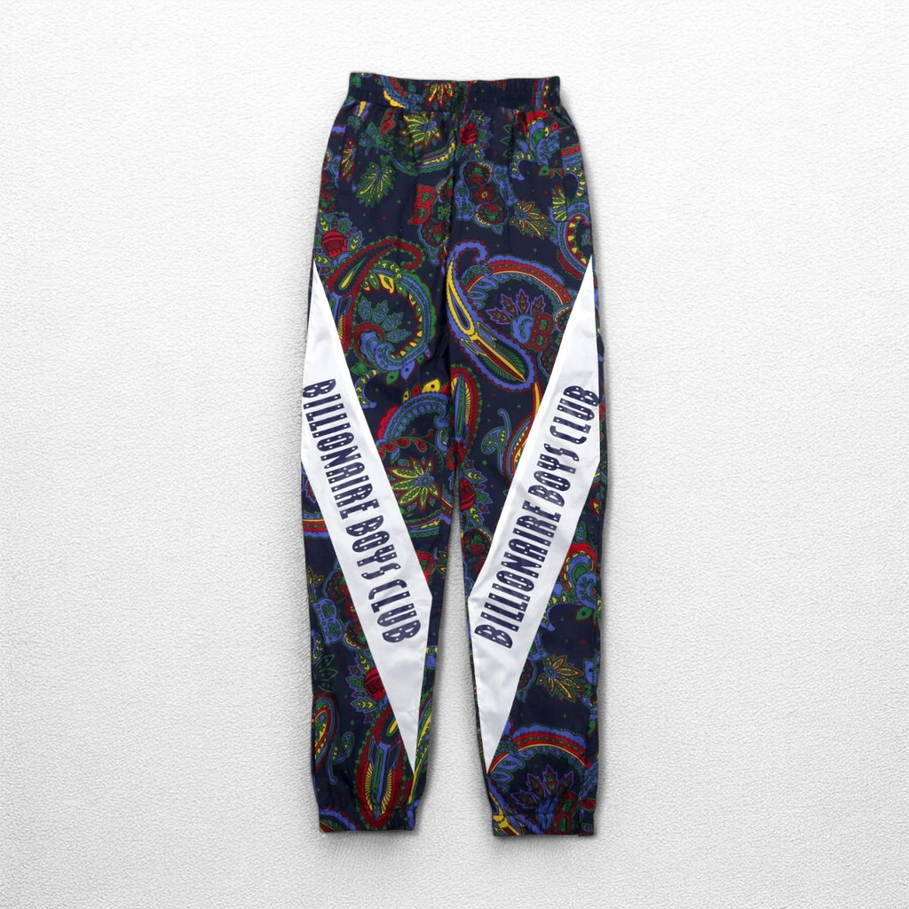 BILLIONAIRE BOYS CLUB Pantaloni della tuta BB WIND PANTS S Blu navy Fantasia Paisley 881-6106