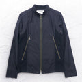 KATHARINE HAMNETT LONDON シングル ライダースジャケット L ブラック ダブルジップ 日本製