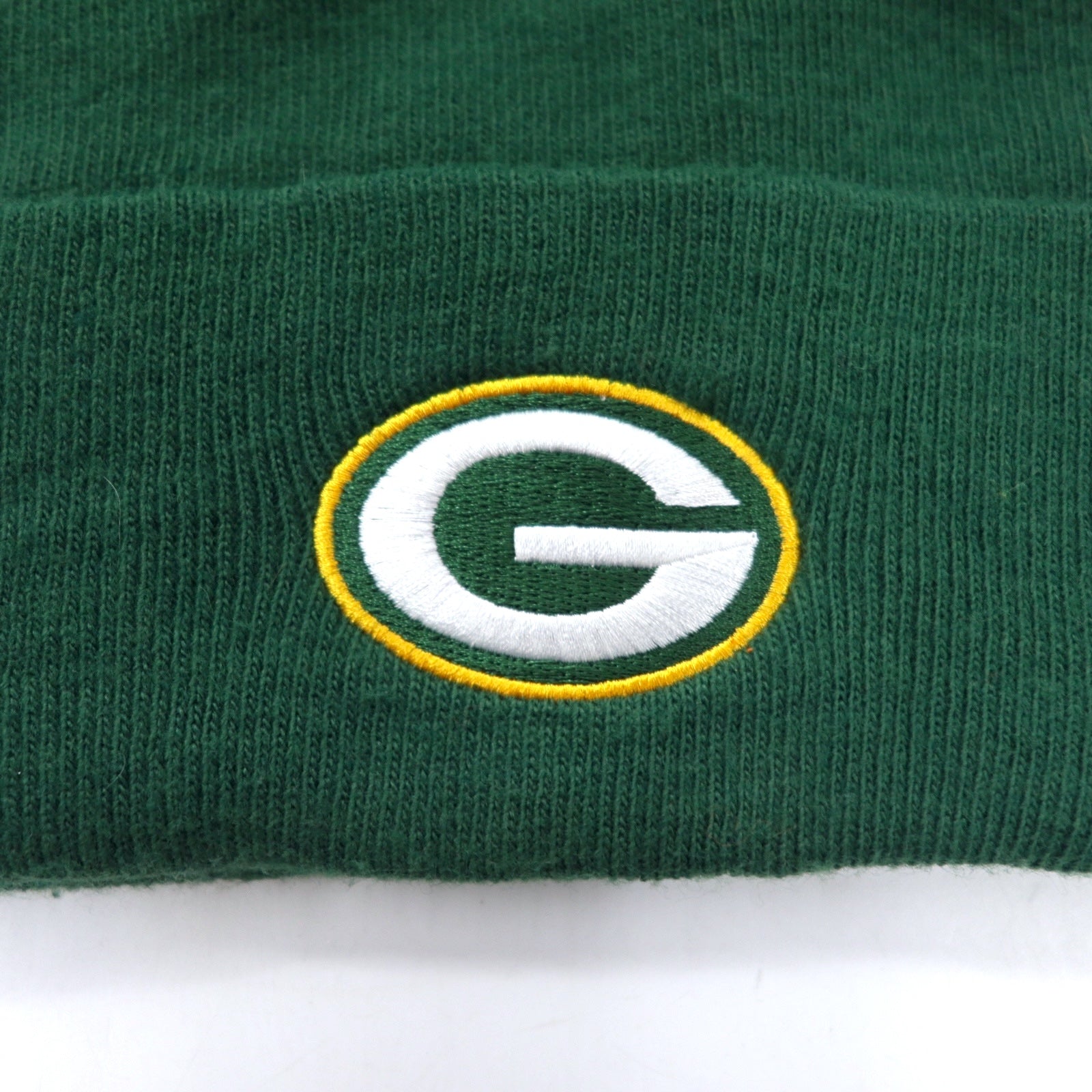 NFL TEAM APPAREL Cappello Lavorato a Maglia Packers Beanie Taglia Unica Verde Acrilico
