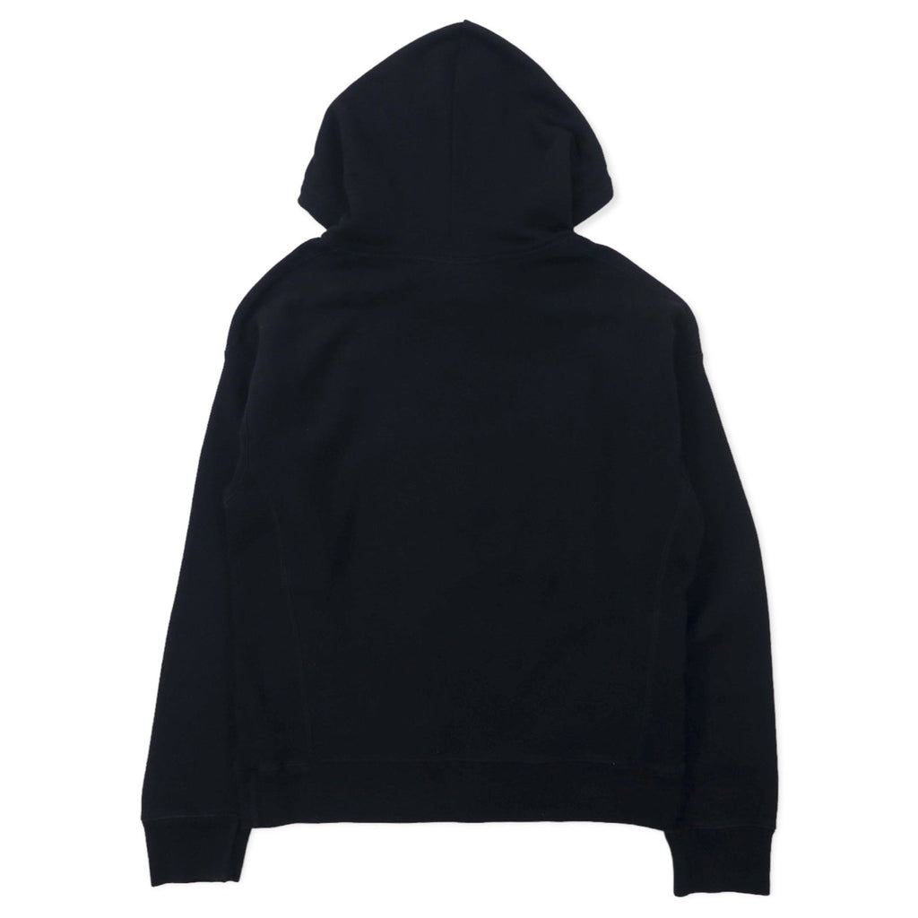Champion Reverse Weave Felpa con cappuccio pullover XL Nera Cotone Etichetta blu ricamata Replica Prodotta in Honduras
