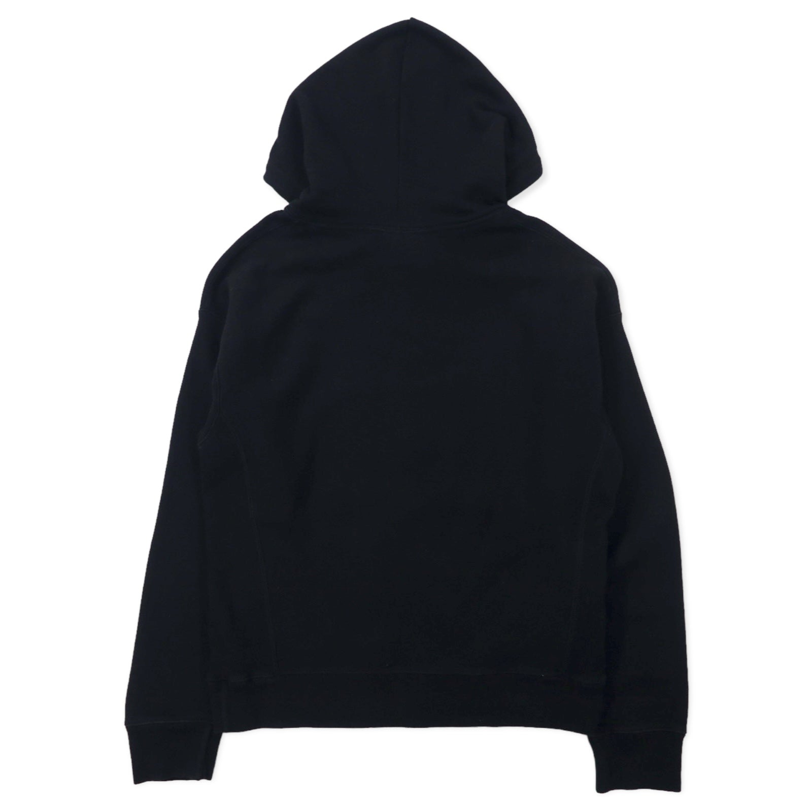 Champion Reverse Weave Felpa con cappuccio pullover XL Nera Cotone Etichetta blu ricamata Replica Prodotta in Honduras