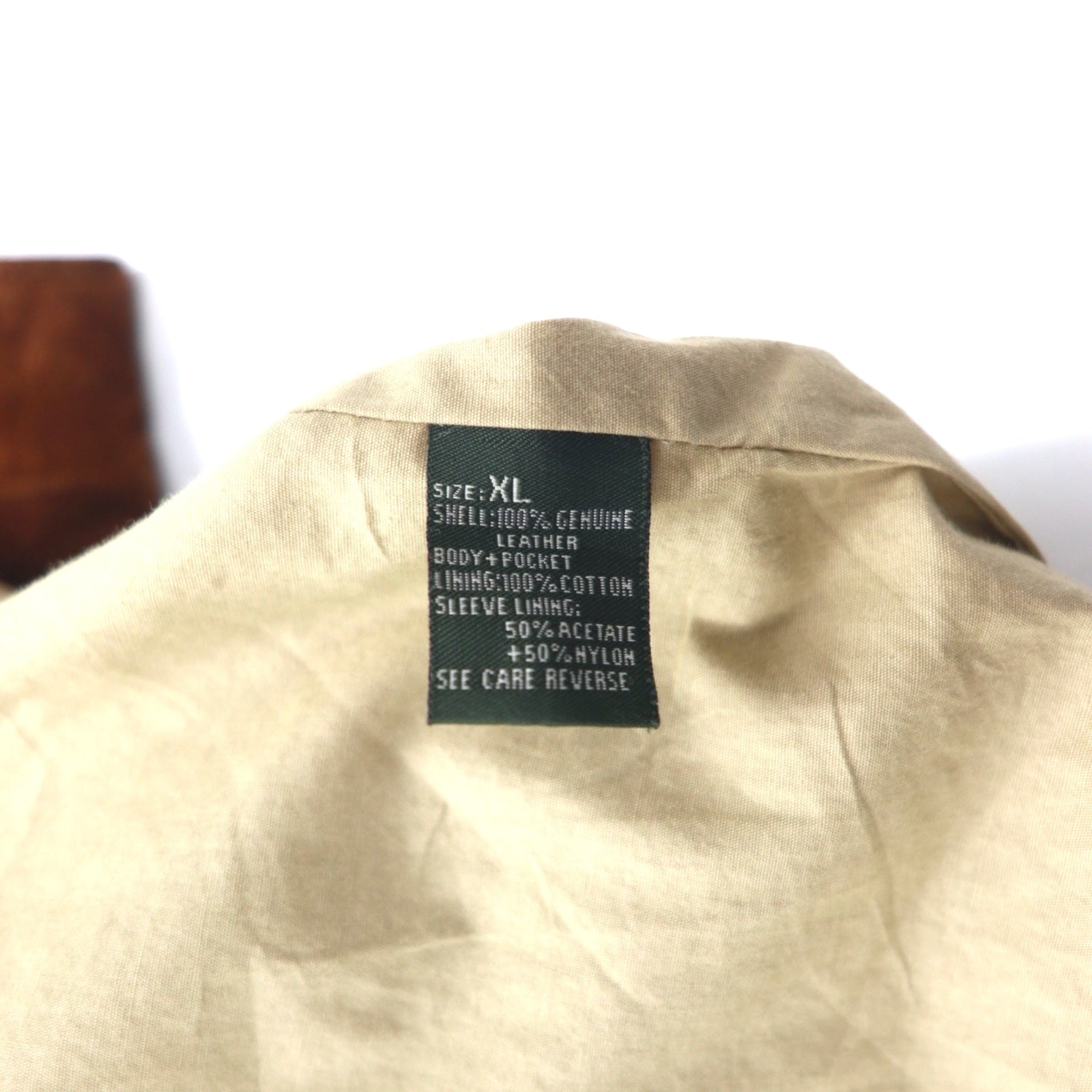 WEATHERPROOF anni '90, giubbotto swing top in pelle scamosciata, taglia XL, colore marrone
