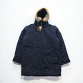 BAYLEAF AVIATION WEAR ミリタリー N-3B 中綿 フライトジャケット M ネイビー ファー US ARMY 未使用品