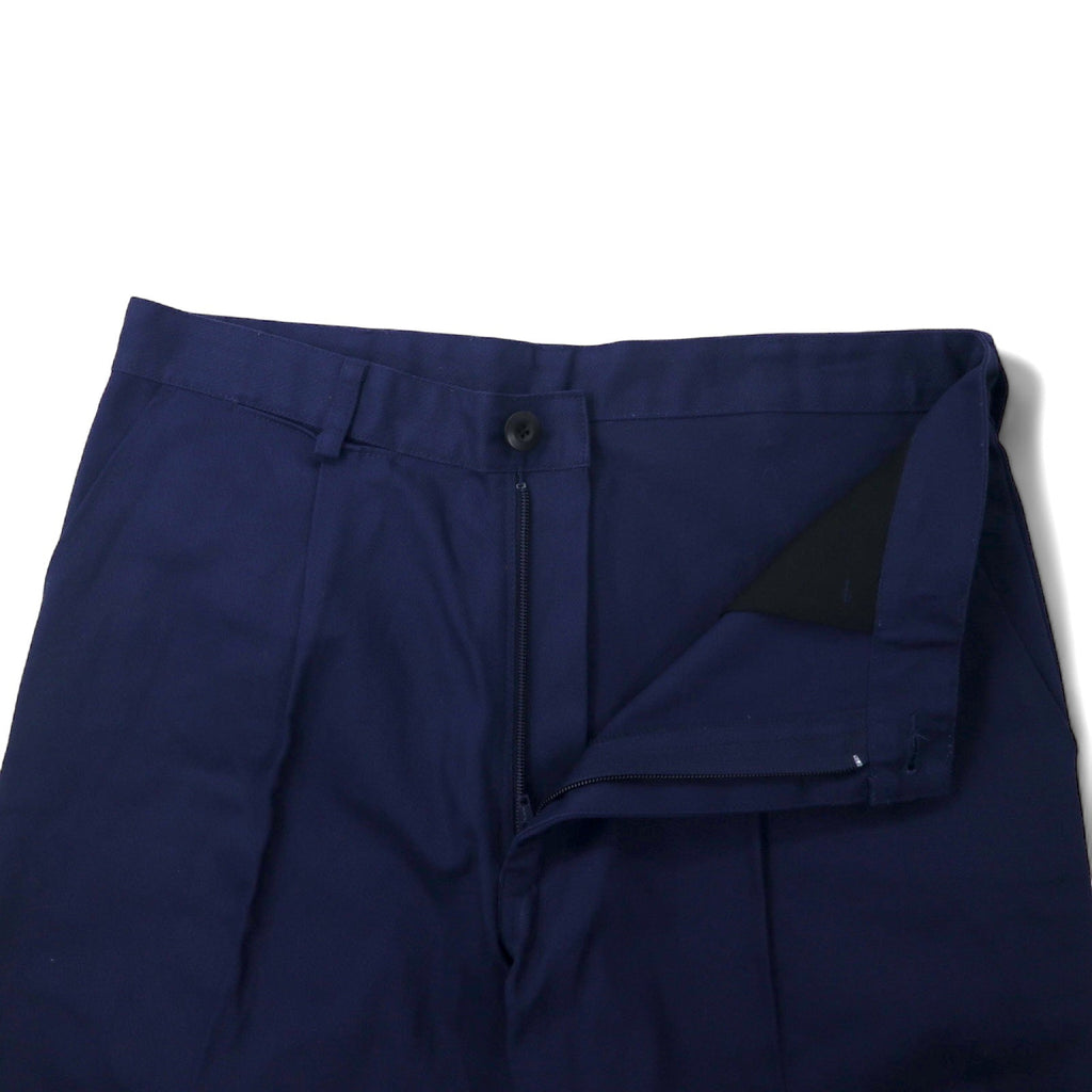 Hard Yakka Pantaloni da Lavoro con Pieghe Centrali e Pinces 87R Blu Scuro Cotone Riflettori 3M Scotchlite Nuovo con Etichette