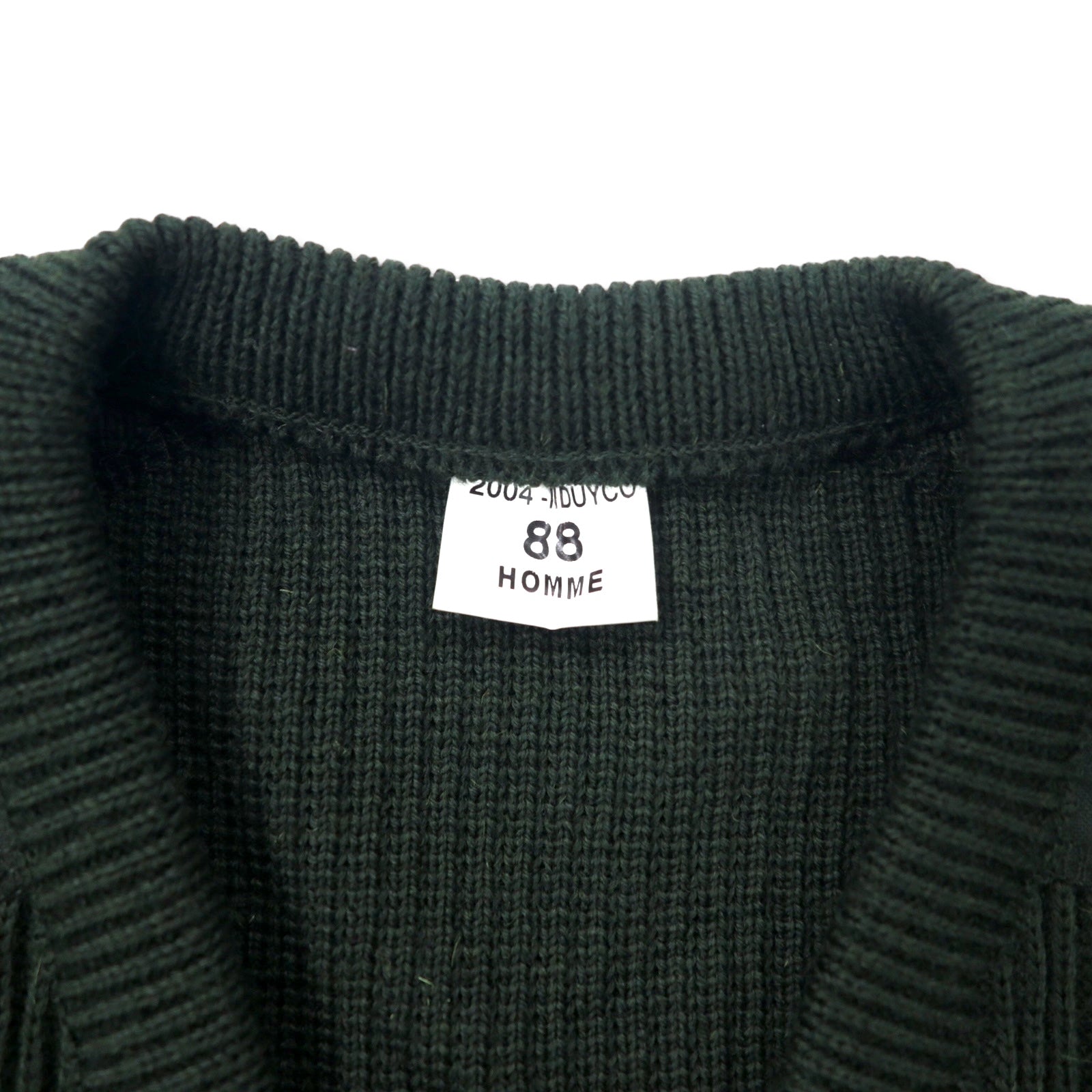 FRENCH ARMY Maglione Militare Commando 88 Kaki Lana 2004-INDUYCO