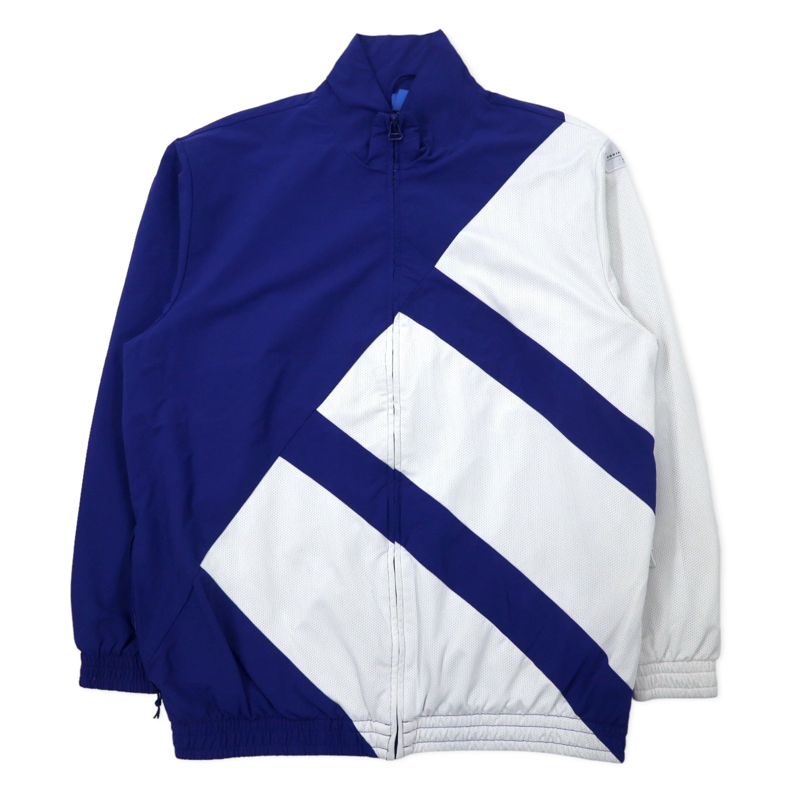 adidas Originals Track Jacket Maglia 4XO Blu Nylon Inserti in Mesh Oversize Equipment Bold Tracktop BR3840