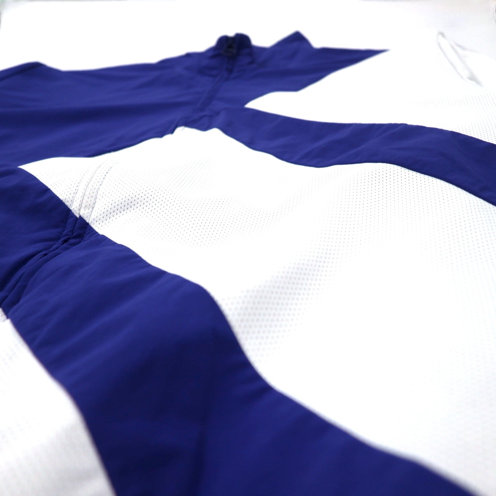 adidas Originals Track Jacket Maglia 4XO Blu Nylon Inserti in Mesh Oversize Equipment Bold Tracktop BR3840