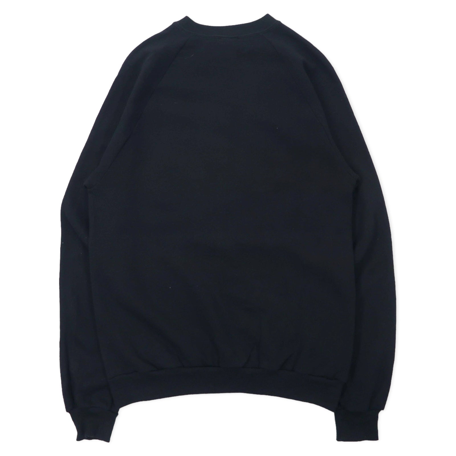FELPA JERZEES MADE IN USA ANNI '90 STAMPA NERA COTONE INTERNO FELPATO LAZY GIRLS CLUB TAGLIA L