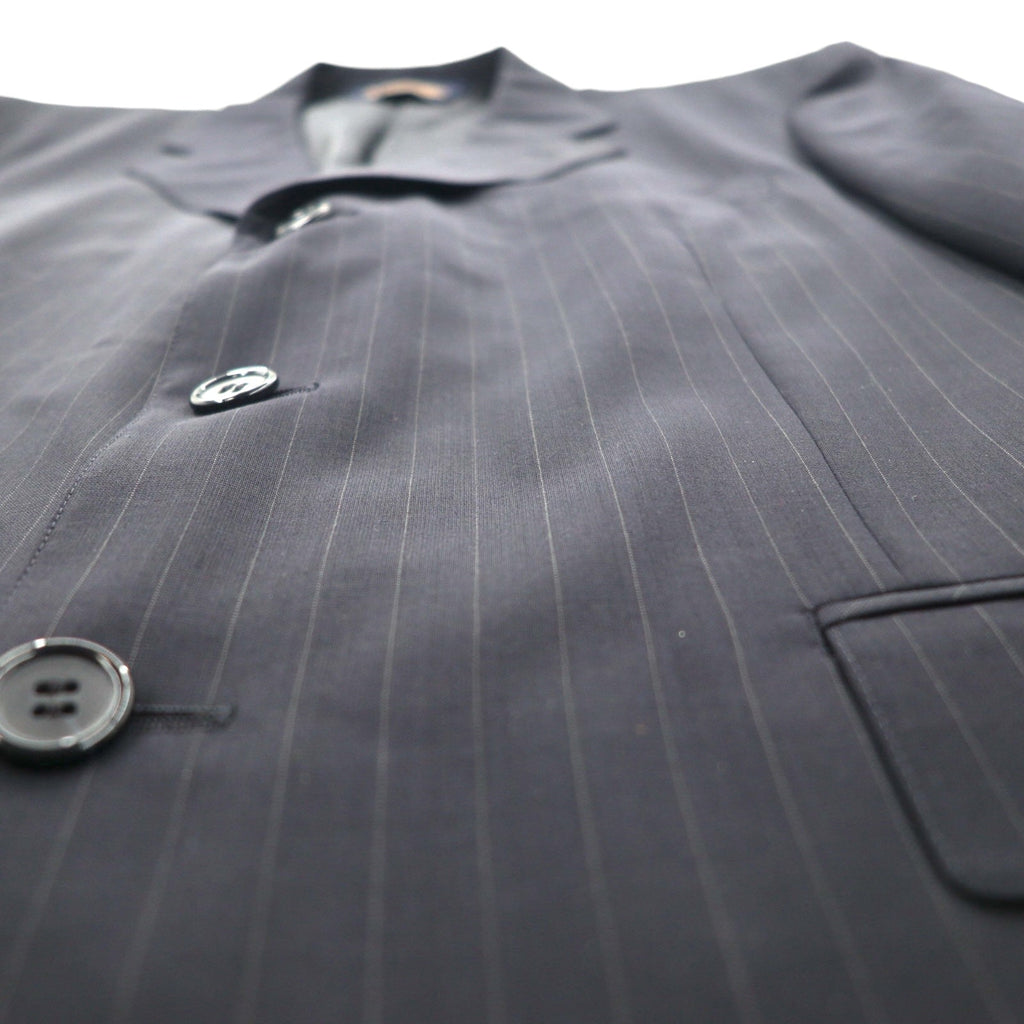 Brooks Brothers 3B セットアップ スーツ M ネイビー ウール ストライプ