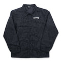 THRASHER Giacca Coach mimetica L nera ricamo logo posteriore in poliestere
