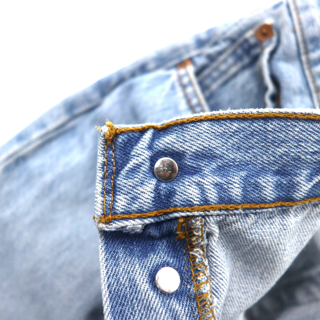 Levi's Euro Levis 501 Jeans 34 Blu Ice Wash Cotone Bottone 501-0113