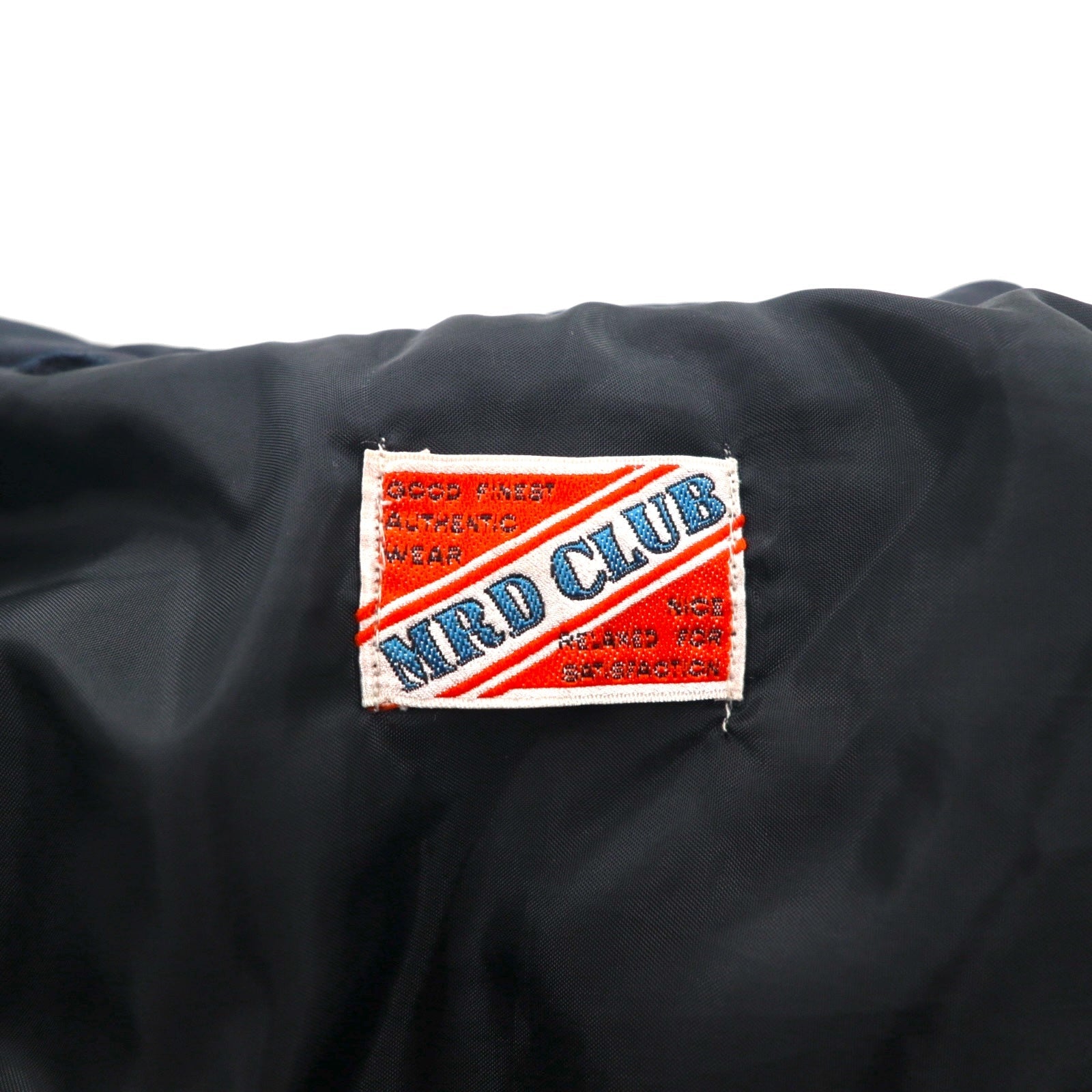 MRD CLUB 90年代 クロップド エコファー ジップパーカー ブルゾン FREE ブラック アクリル