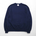 VINTAGE 90年代 USA製 JERZEES ブランク スウェット トレーナー XL ネイビー 無地