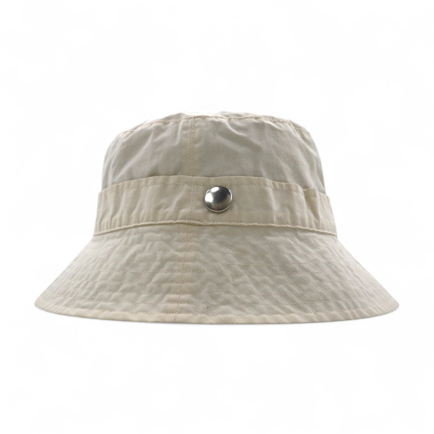 KIJIMA TAKAYUKI Cappello alla pescatora 2 vie 57 cm Avorio Cotone W-232630 Made in Japan