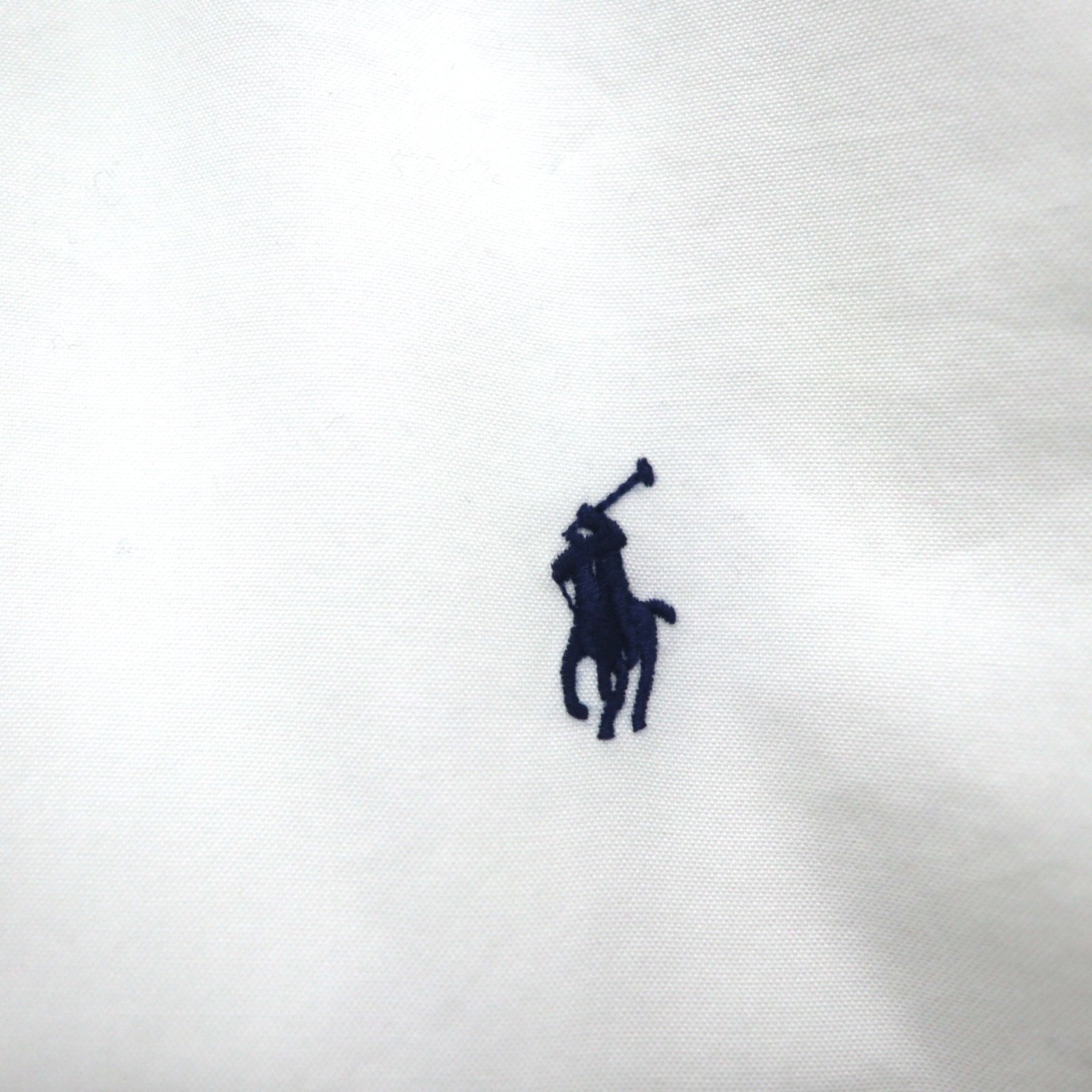 Ralph Lauren 90年代 オックスフォード ボタンダウンシャツ L ホワイト CUSTOM FIT スモールポニー刺繍