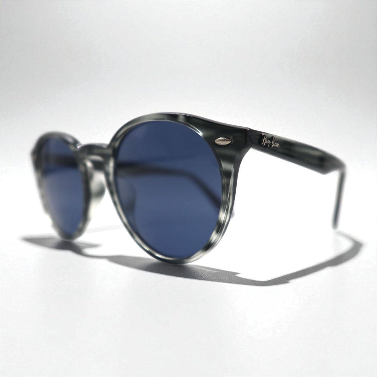 Ray-Ban ボストン サングラス グレー RB2180-F 6432/80 51-20 150 3N イタリア製