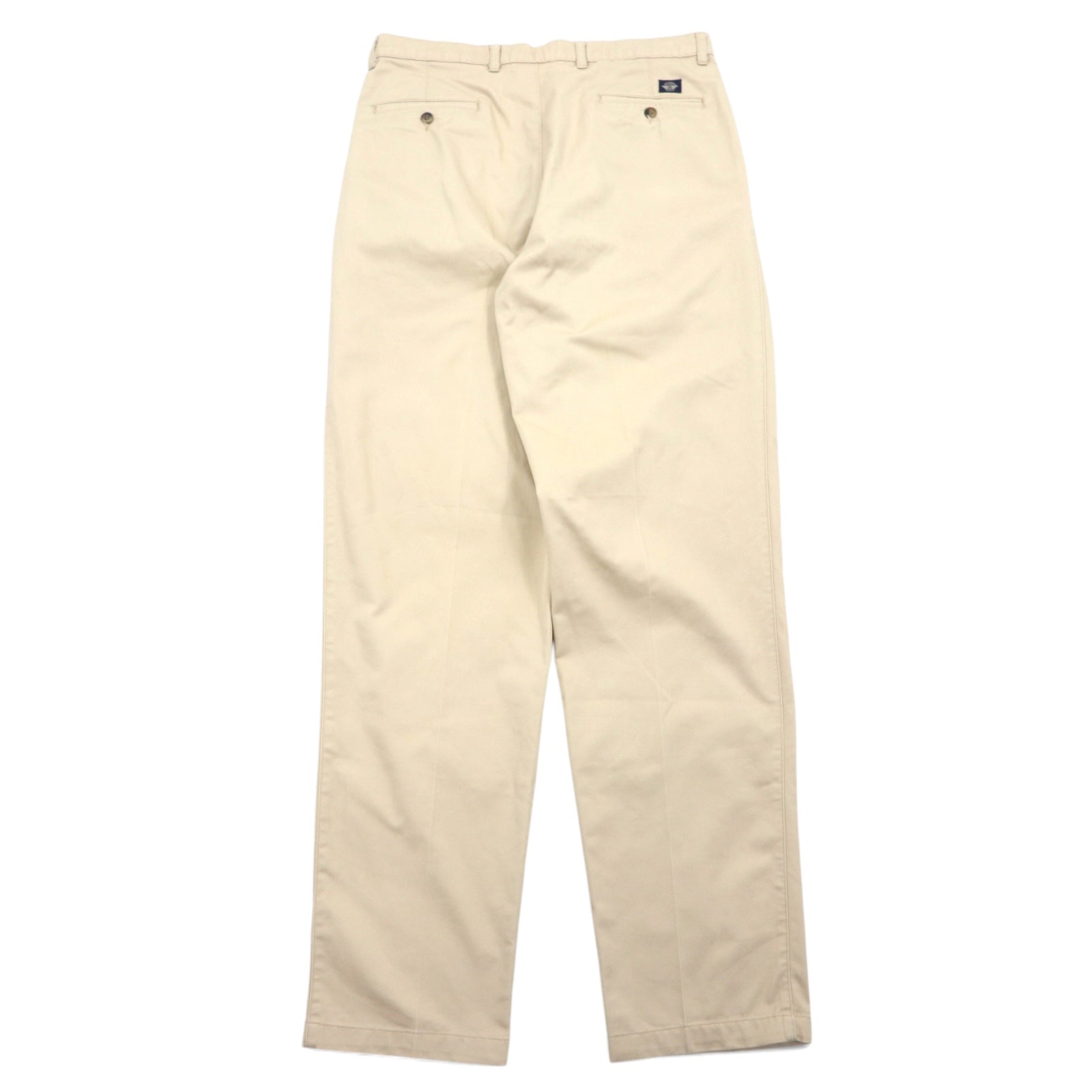 DOCKERS ( Levi's ) 90年代 CLASSIC FIT タック ワイド チノパンツ 36 ベージュ コットン ドミニカ製