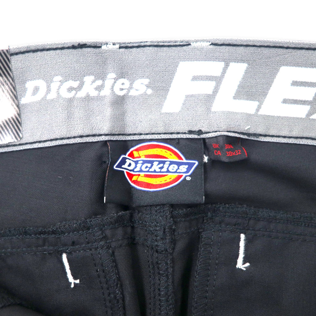 Dickies Pantaloni da lavoro tattici a doppia ginocchiera con tasche cargo 30 Neri Cotone CORDURA Multitasche UNIVERSAL FLEX HOLSTER TRS TR2010UBK Nuovo con etichette