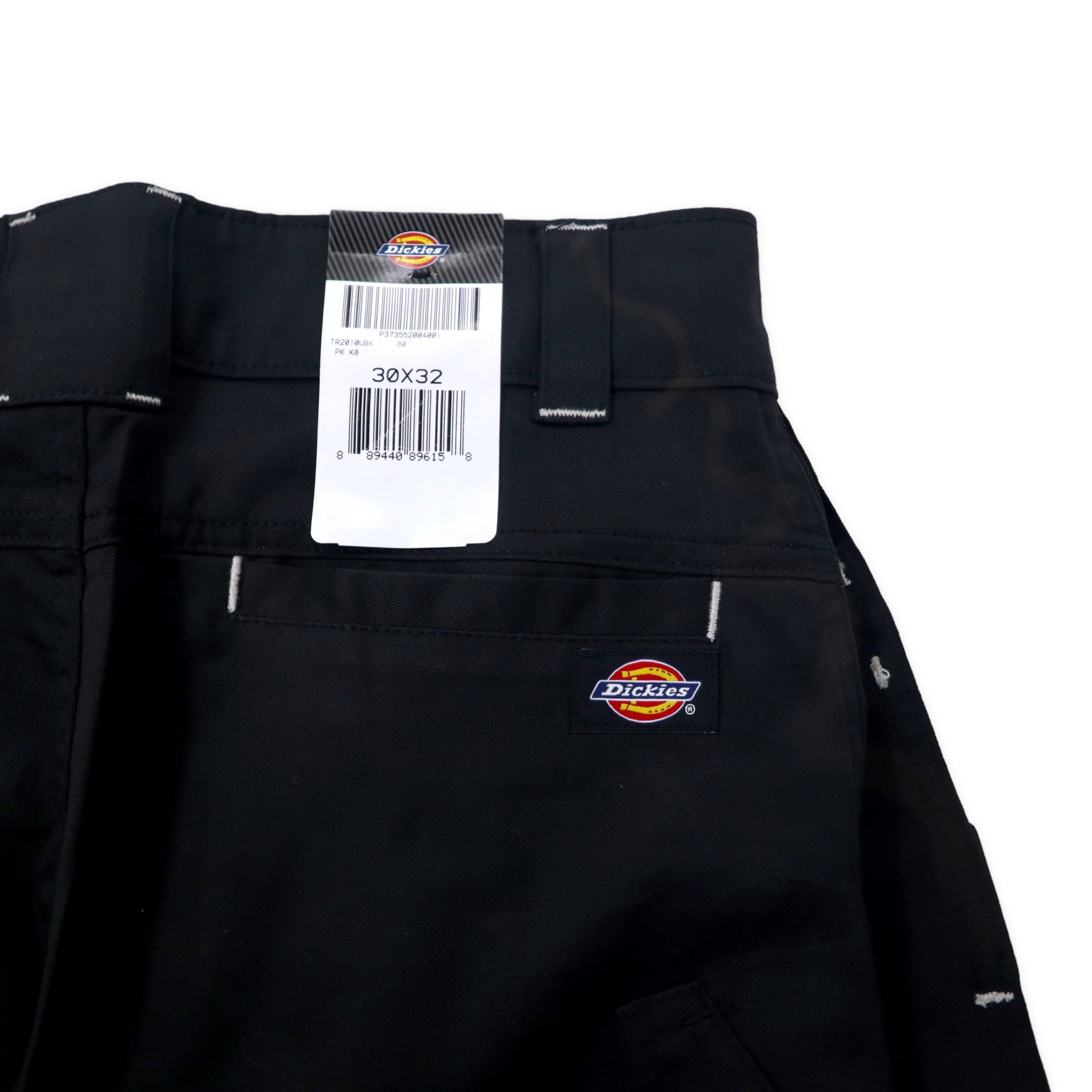 Dickies Pantaloni da lavoro tattici a doppia ginocchiera con tasche cargo 30 Neri Cotone CORDURA Multitasche UNIVERSAL FLEX HOLSTER TRS TR2010UBK Nuovo con etichette