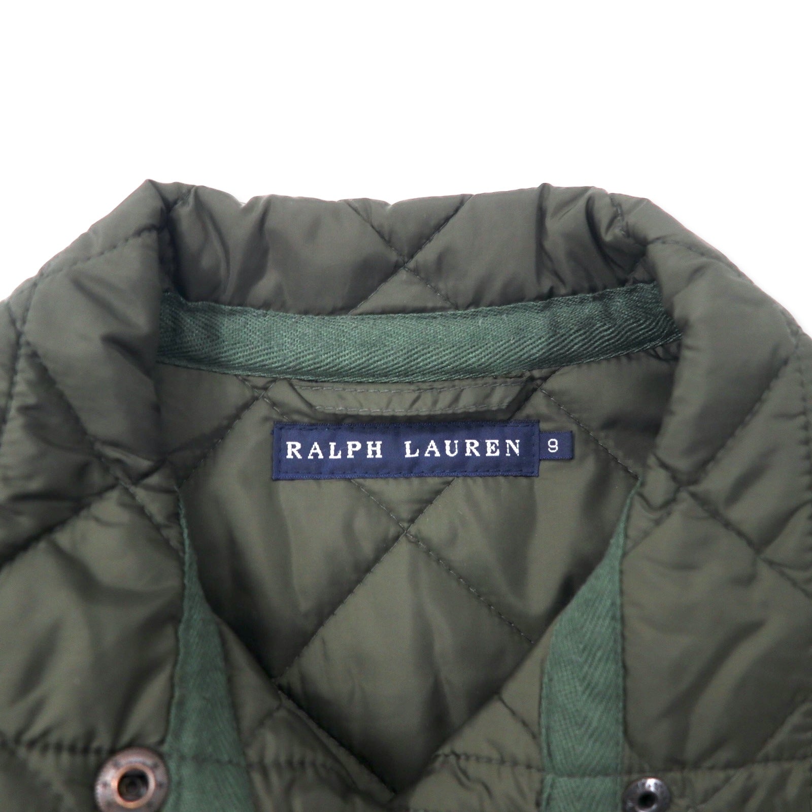 RALPH LAUREN Giacca trapuntata 9 Cachi Poliestere