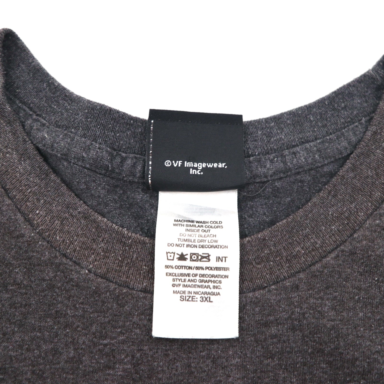 HARLEY DAVIDSON T-shirt con stampa fronte/retro 3XL Grigia SILVER EAGLE Prodotta in Nicaragua