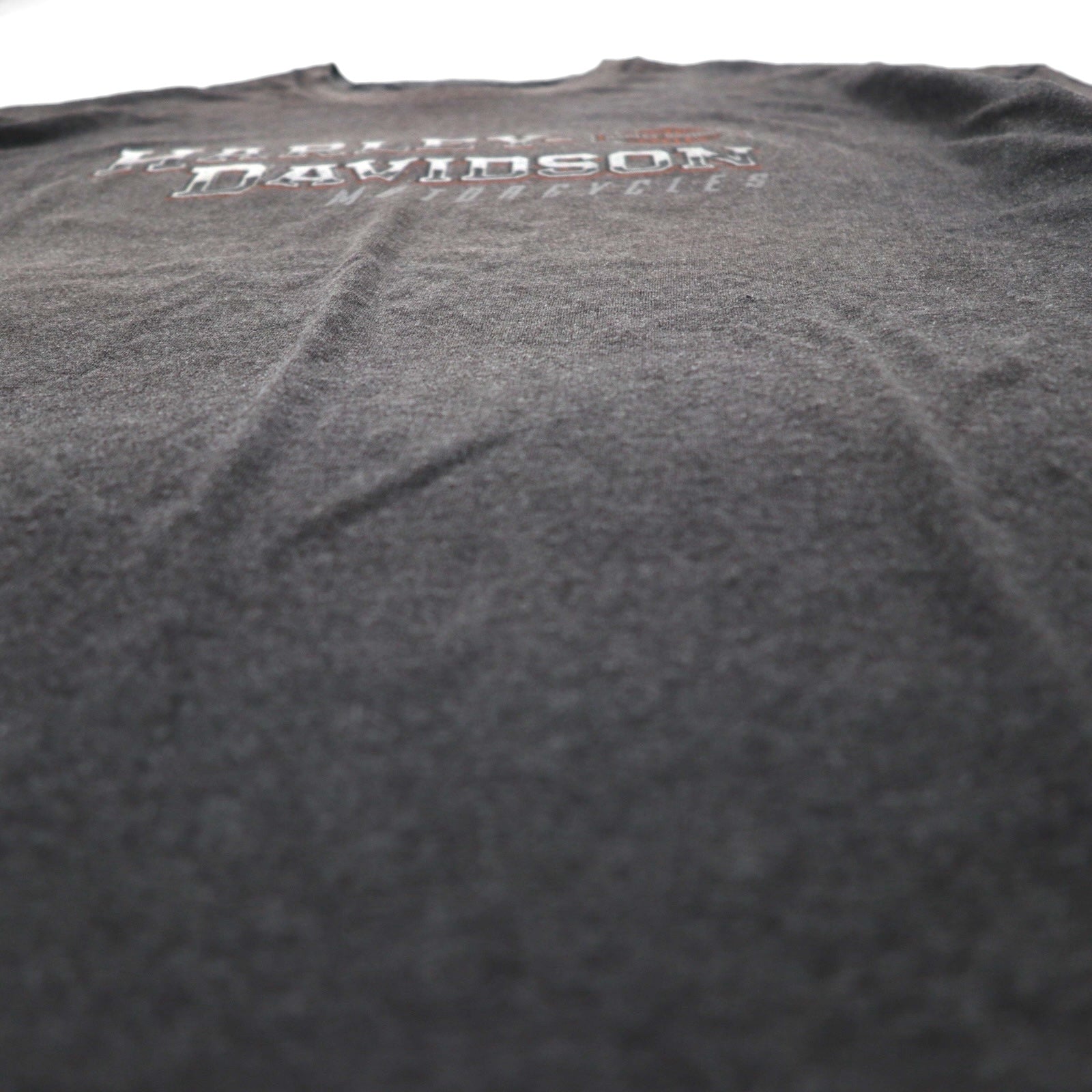 HARLEY DAVIDSON T-shirt con stampa fronte/retro 3XL Grigia SILVER EAGLE Prodotta in Nicaragua