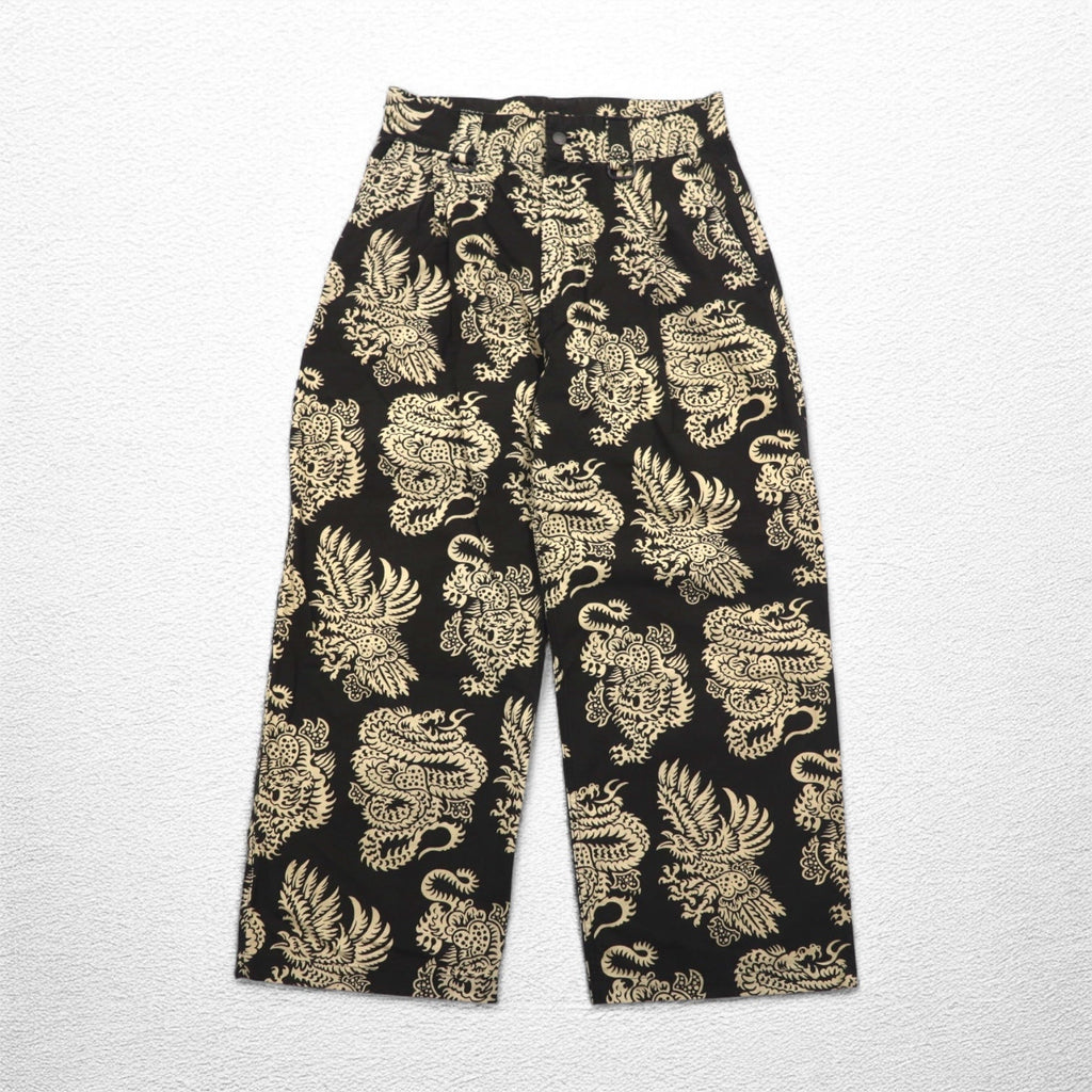 blackmeans × Zepanese Club × Toraichi TZB LONG PANTS Easy Pants L Nero Fantasia 1813 22AW