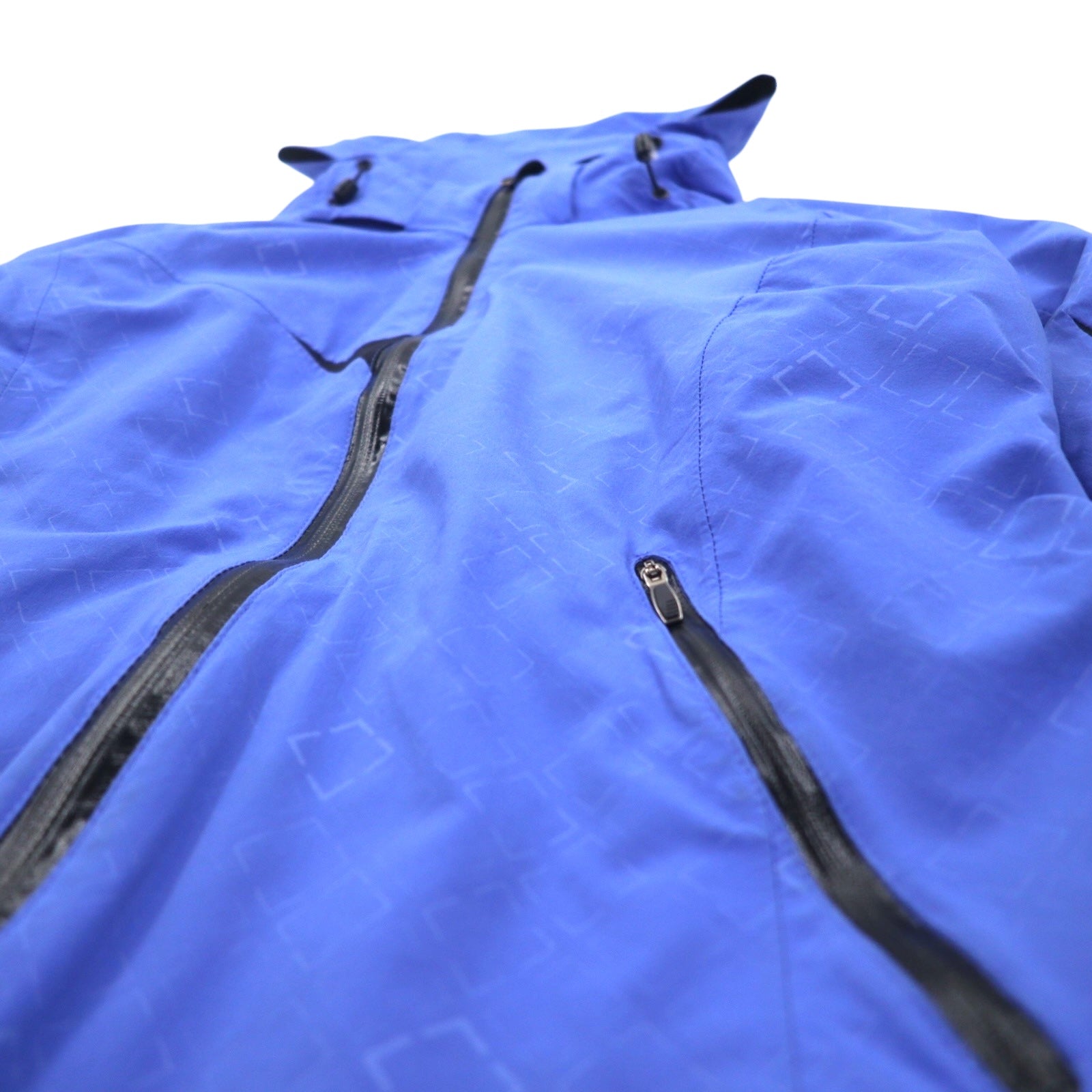 Columbia Titanium OMNI-HEAT OMNI-TECH Mountain Parka XL Blu Nylon Impermeabile Cappuccio rimovibile Heli-Honey Jacket SL4013