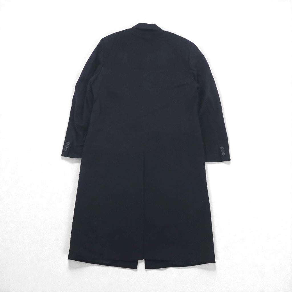Loro Piana カシミア 100% ロングコート チェスターコート L ネイビー PAL ZIERI イタリア製