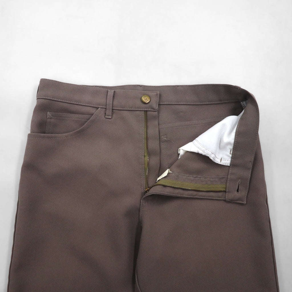 Lee 80年代 USA製 スタプレ STA-PREST ブーツカット フレア スラックスパンツ M ベージュ 202