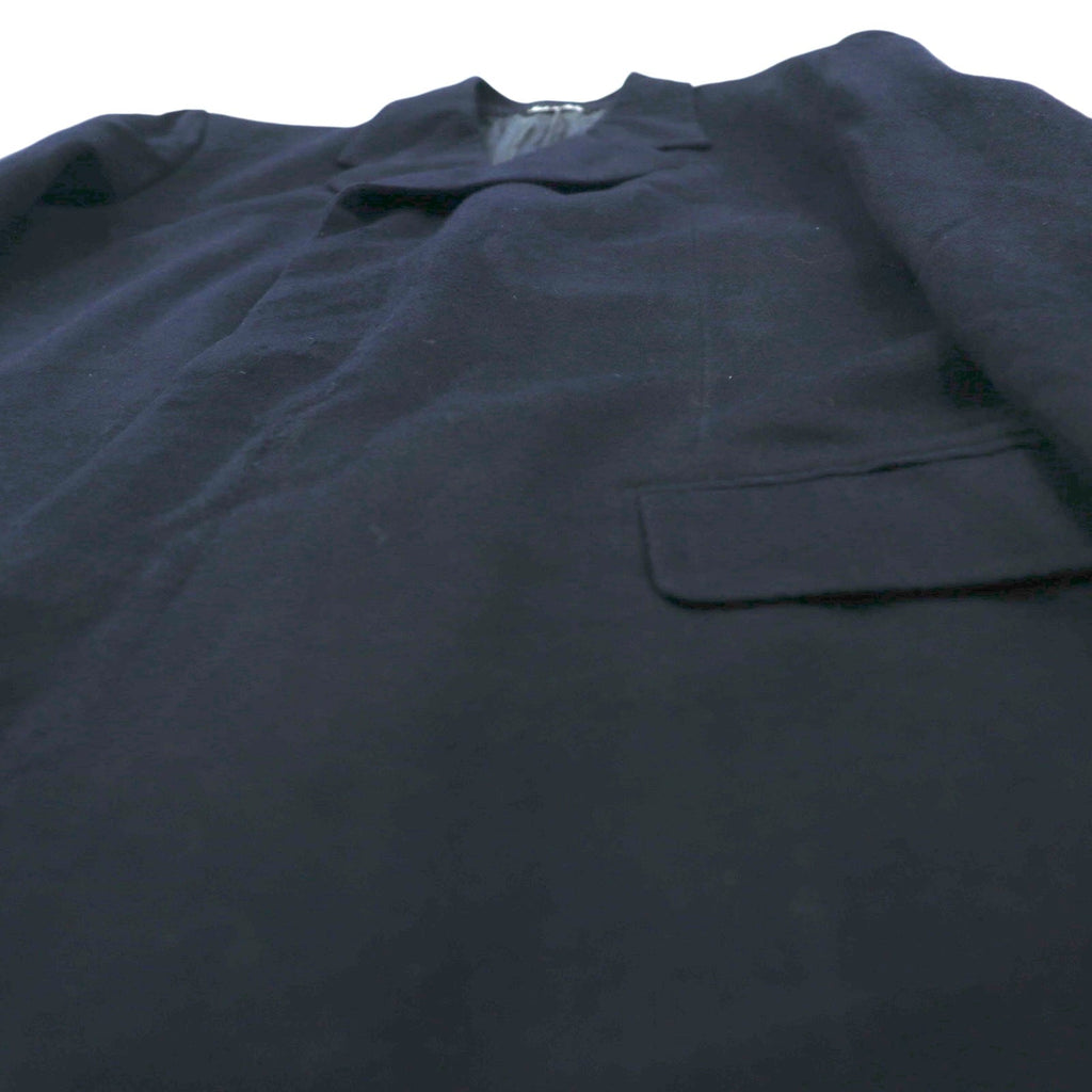 Loro Piana カシミア 100% ロングコート チェスターコート L ネイビー PAL ZIERI イタリア製