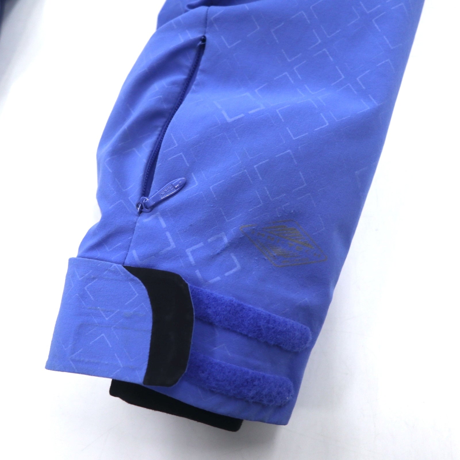 Columbia Titanium OMNI-HEAT OMNI-TECH Mountain Parka XL Blu Nylon Impermeabile Cappuccio rimovibile Heli-Honey Jacket SL4013