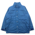 Woolrich giacca isolante anni '80 Made in USA taglia L nylon blu doppia zip fodera a quadri imbottitura coulisse