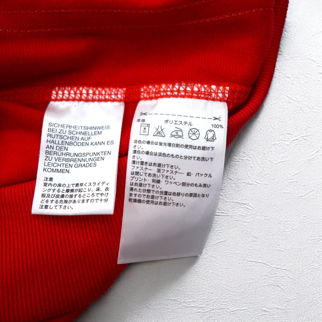 adidas Essential Track Jacket Tuta L Rossa 3 strisce Red Essential Track Jacket AB9185