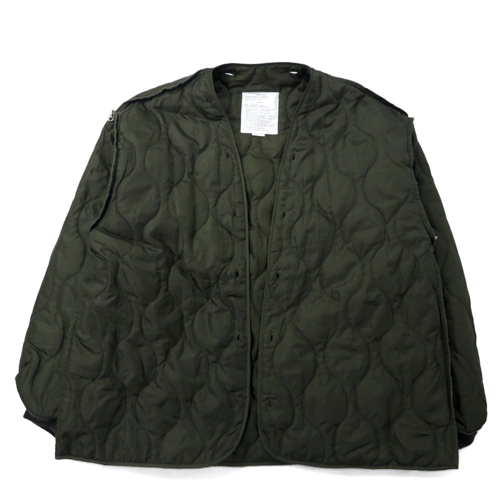 US ARMY Militare americano M-51 Parka Mod Fishtail XL Kaki Cotone Fodera trapuntata rimovibile Coulisse Militare ROTHCO 17011-MC-36933 PARKA EXTREME COLD WEATHER