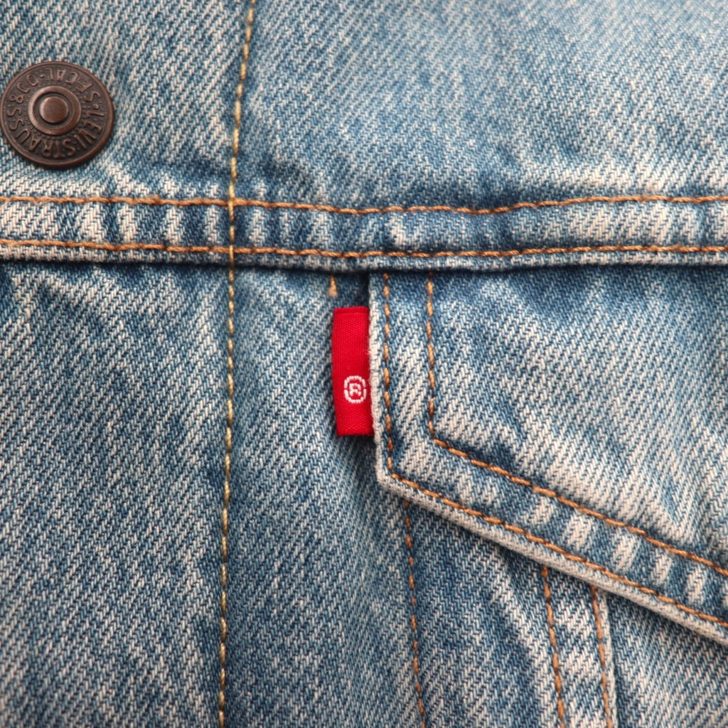 Levi's シェルパ トラッカージャケット 裏ボア デニムジャケット Gジャン M インディゴ TYPE 3 SHERPA TRUCKER SPLITSVILLE 163650110