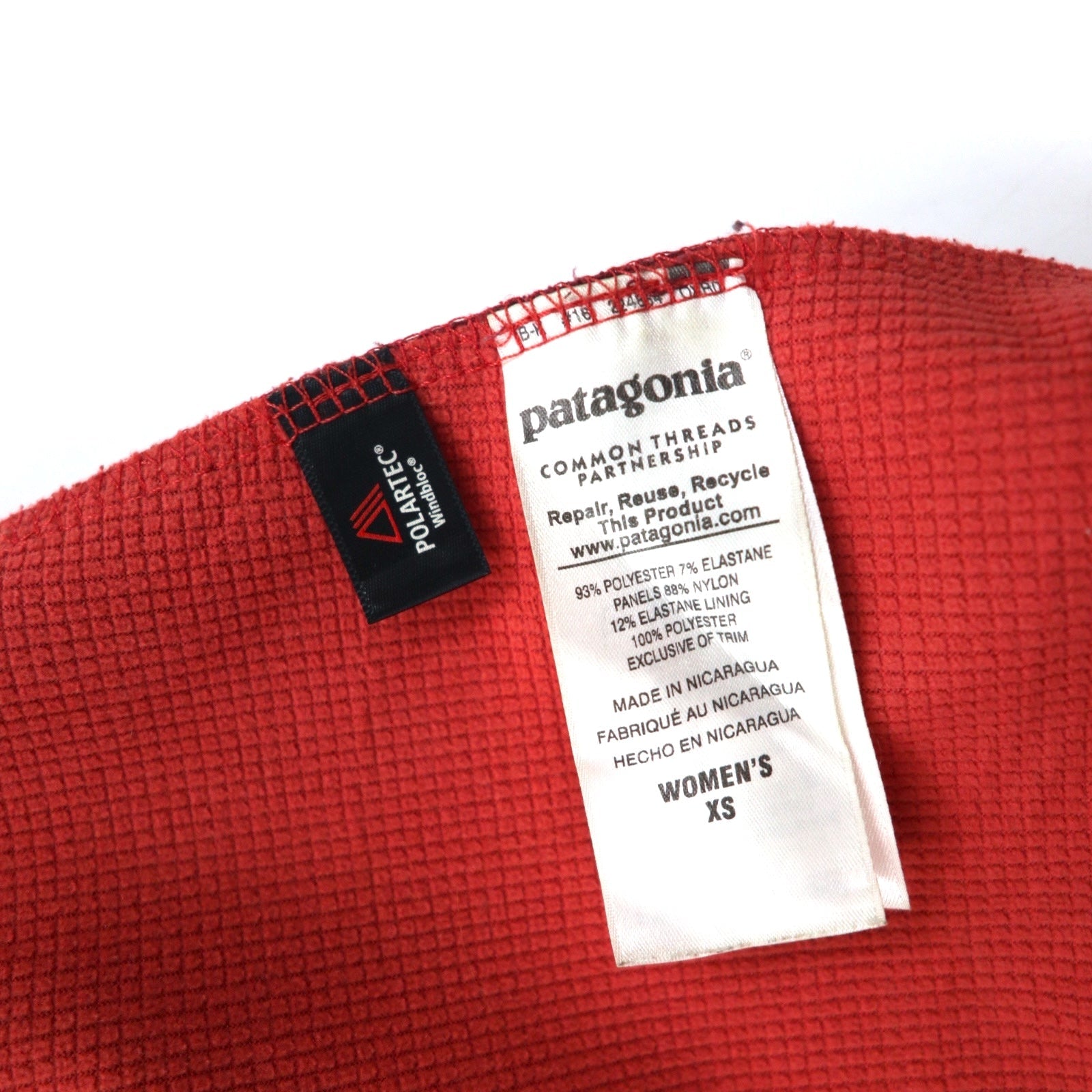 patagonia POLARTEC Giacca ibrida in pile Softshell XS Bordeaux Adze Hybrid Jacket 83455