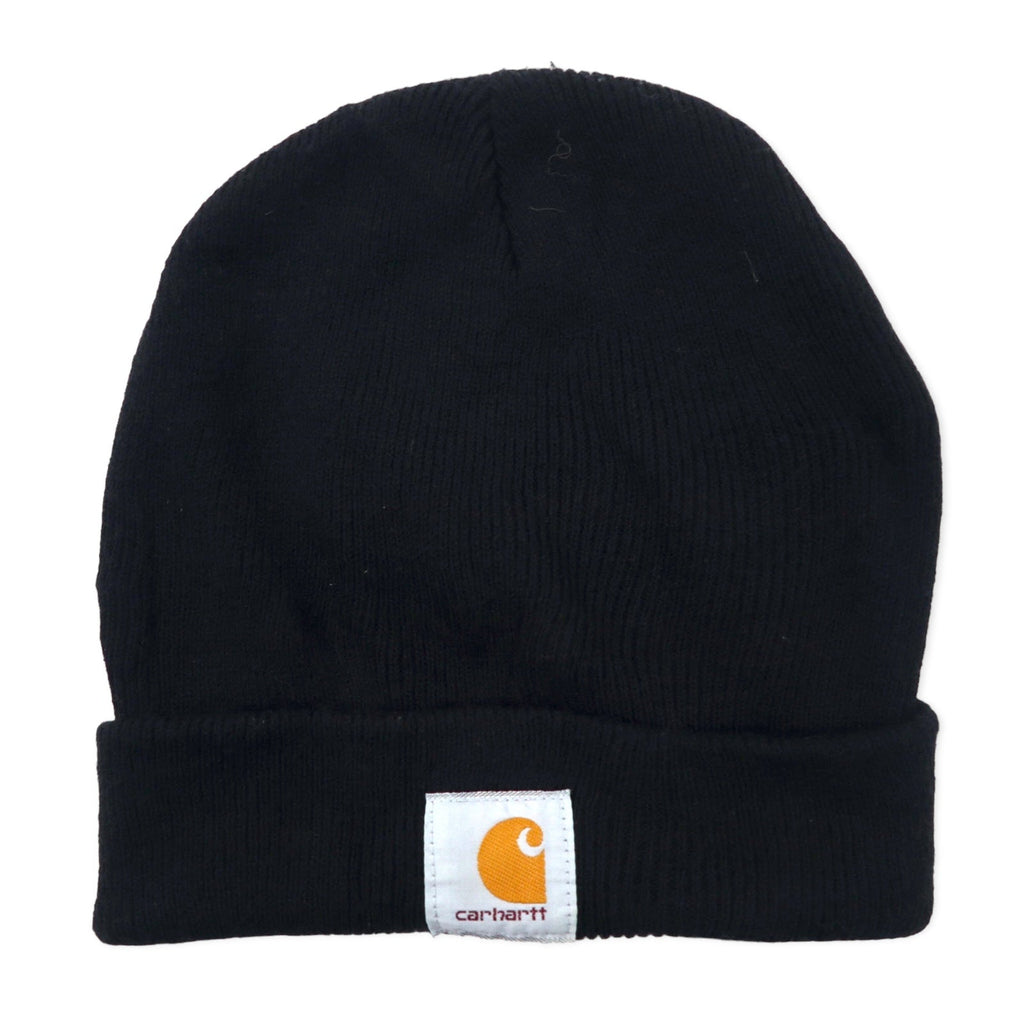 carhartt ニット帽 ビーニー FREE ブラック アクリル