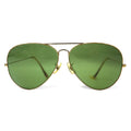 Ray-Ban Bausch & Lomb USA Vintage Occhiali da sole a goccia Dorati Doppio ponte Bausch&Lomb B&L