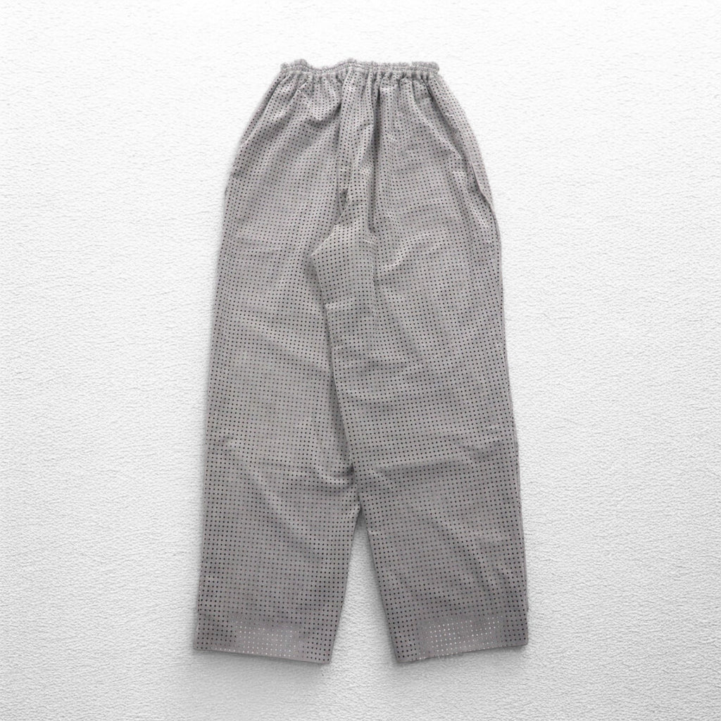 CLASS PANTALONI PUNCHING ULTRASUEDE EASY FIT L GRIGI ARTFICIAL LEATHER MADE IN JAPAN