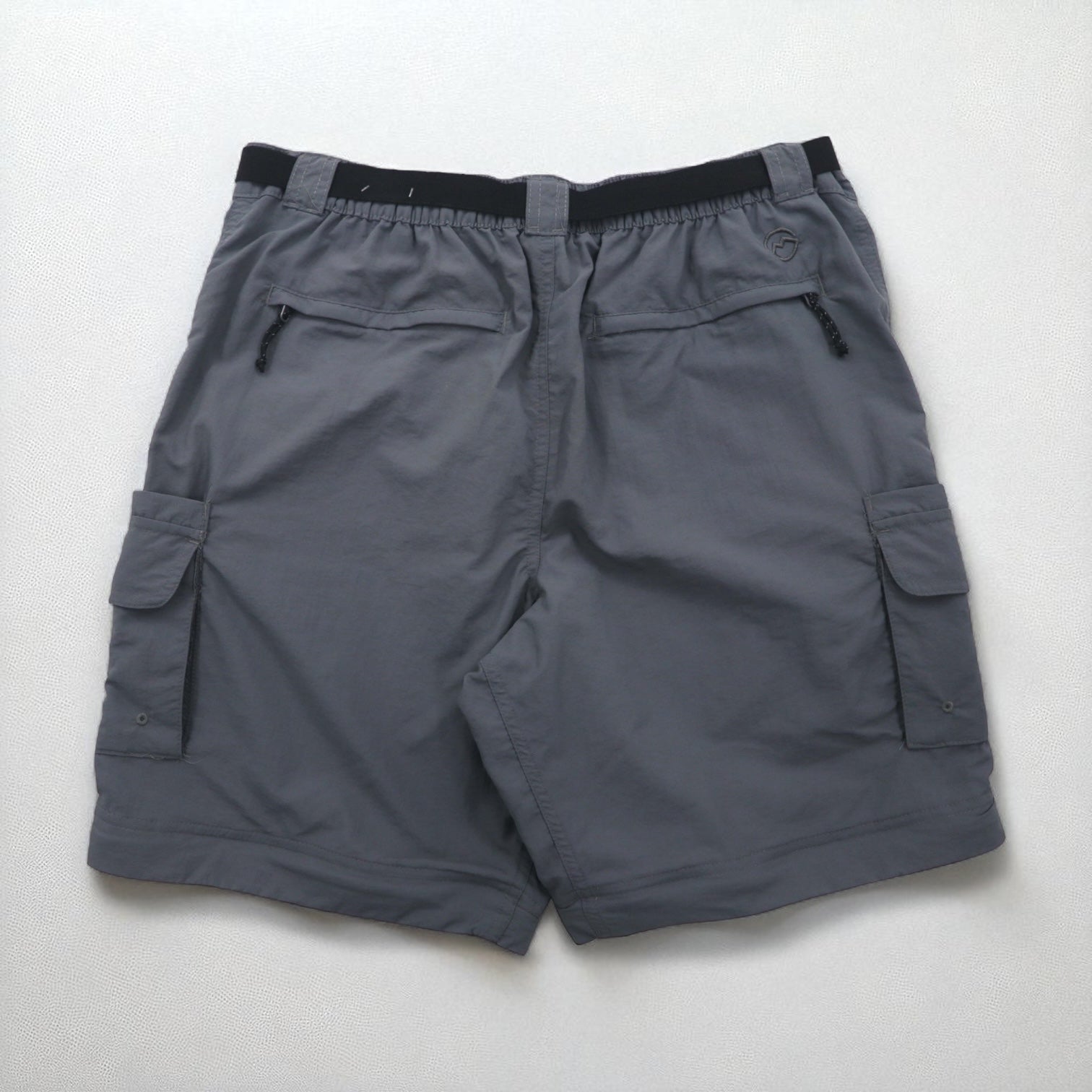 MAGELLAN OUTDOORS アウトドア 2WAY コンバーチブル カーゴパンツ ショートパンツ L ナイロン 防水 FISH GEAR