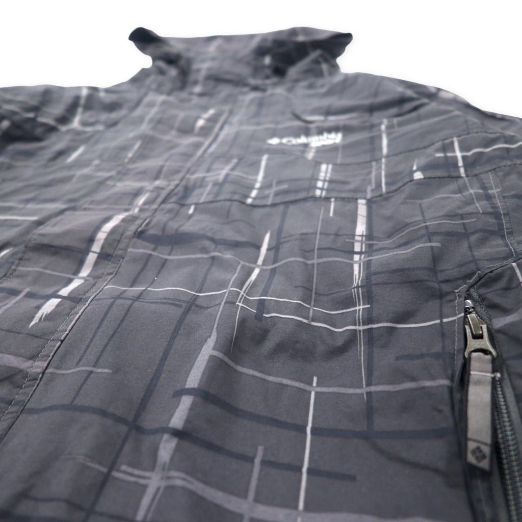 Columbia Giacca a vento XL Grigia Fantasia Nylon OMNI-SHIELD Impermeabile XM5985
