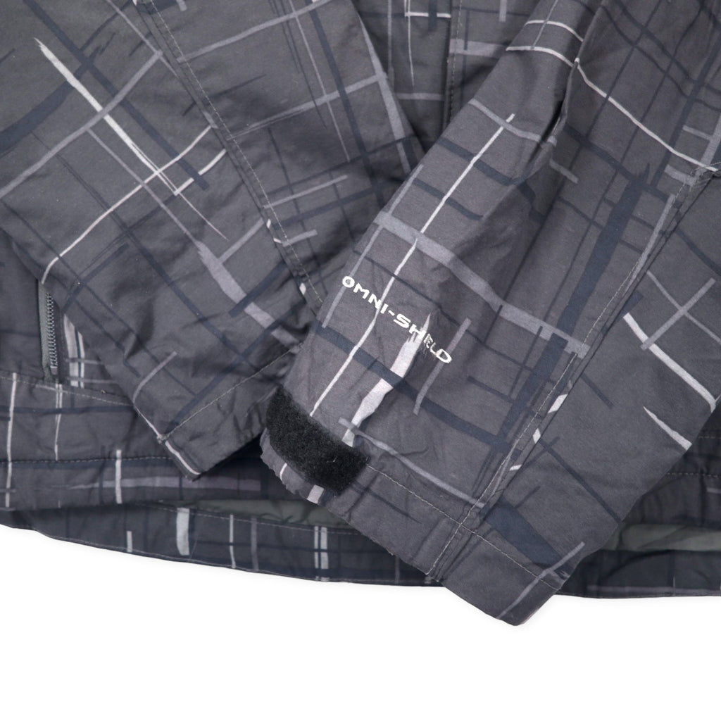 Columbia Giacca a vento XL Grigia Fantasia Nylon OMNI-SHIELD Impermeabile XM5985