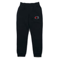 Champion リバースウィーブ REVERSE WEAVE スウェットパンツ L ブラック スクリプトロゴ 青単タグ 復刻 エルサルバドル製