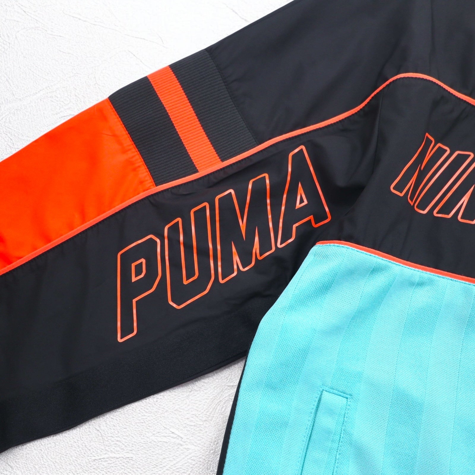 PUMA Giacca da pista Tuta L multicolore WOVEN JACKET-BLUE TURQUOISE 596035-35