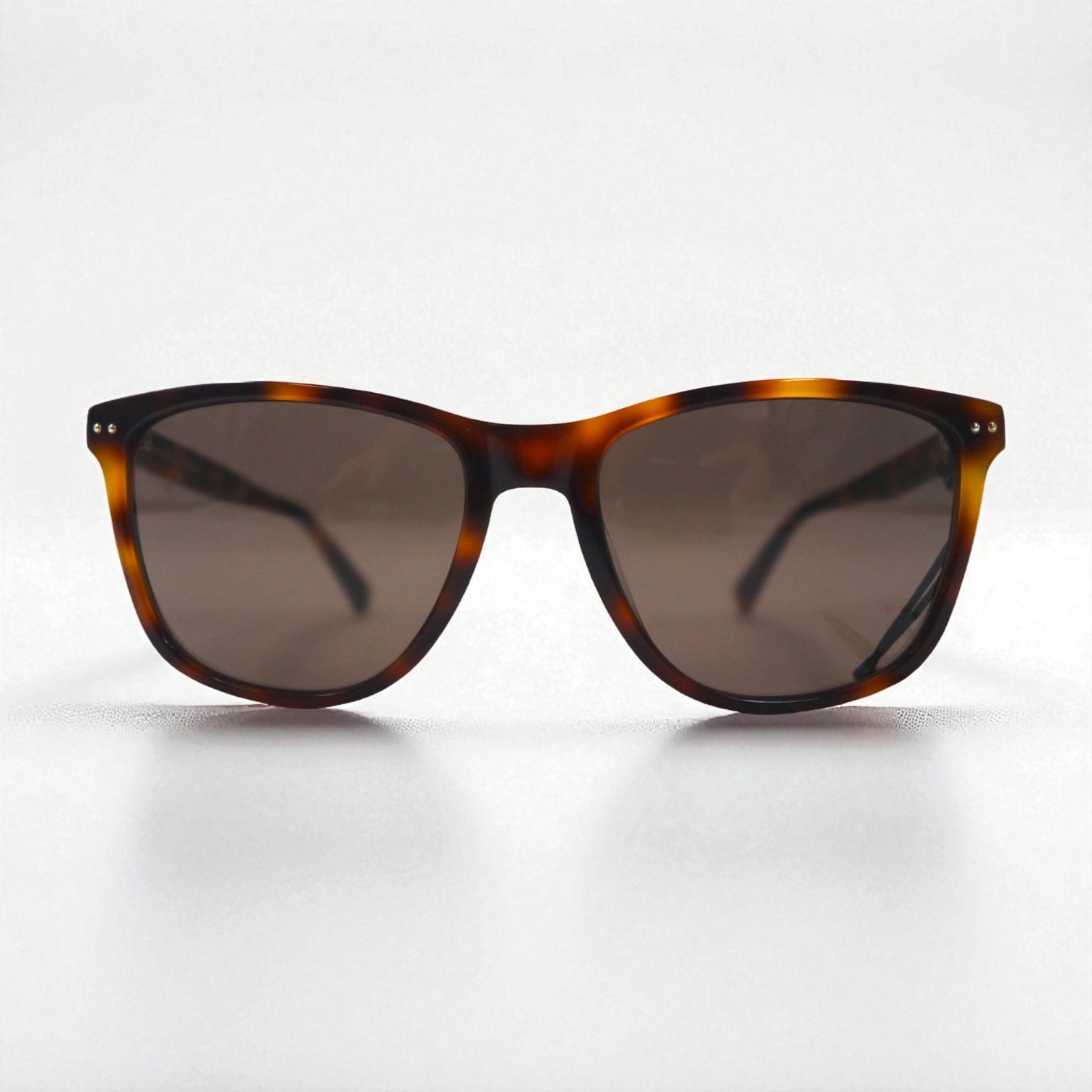 Brooks Brothers ウェリントン サングラス ブラウン ベッコウ スクエア BB5052U 606473 56-18 145 3N 未使用品