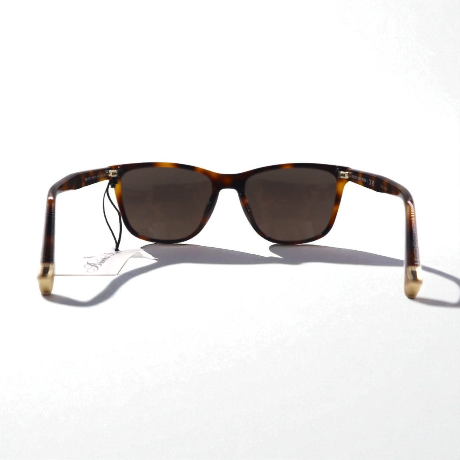Brooks Brothers ウェリントン サングラス ブラウン ベッコウ スクエア BB5052U 606473 56-18 145 3N 未使用品