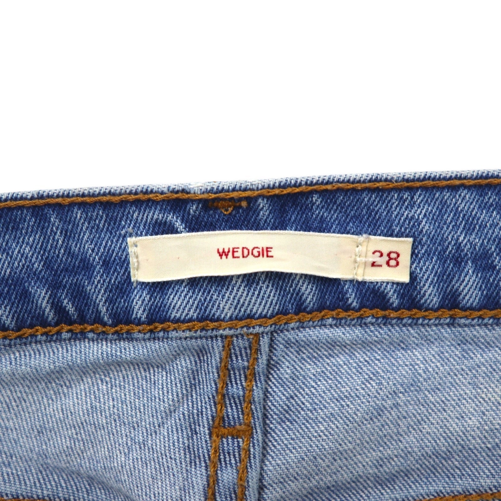 Levi's PREMIUM Big E Jeans Ankle, pantaloni in denim, taglia 28, blu cotone 22861-0034