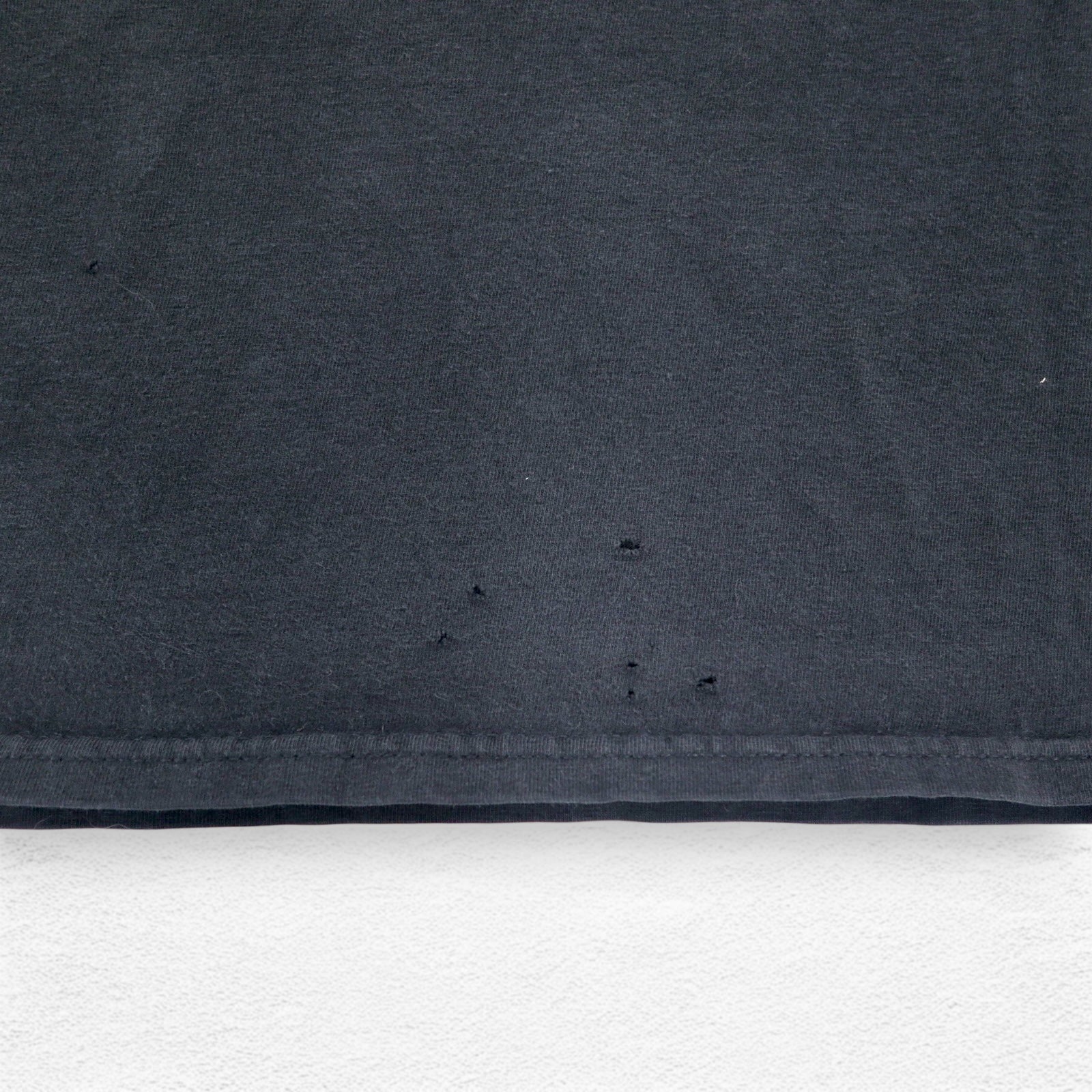 T-Shirt HARLEY DAVIDSON Stampa Fronte-Retro XL Nera Hanes BEEFY-T Fabbricata in Honduras